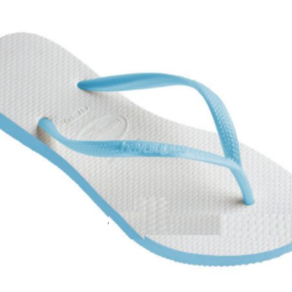 🌻HAVAIANAS | Slim Tribute White Girls 🩴 - Picture 2 of 7